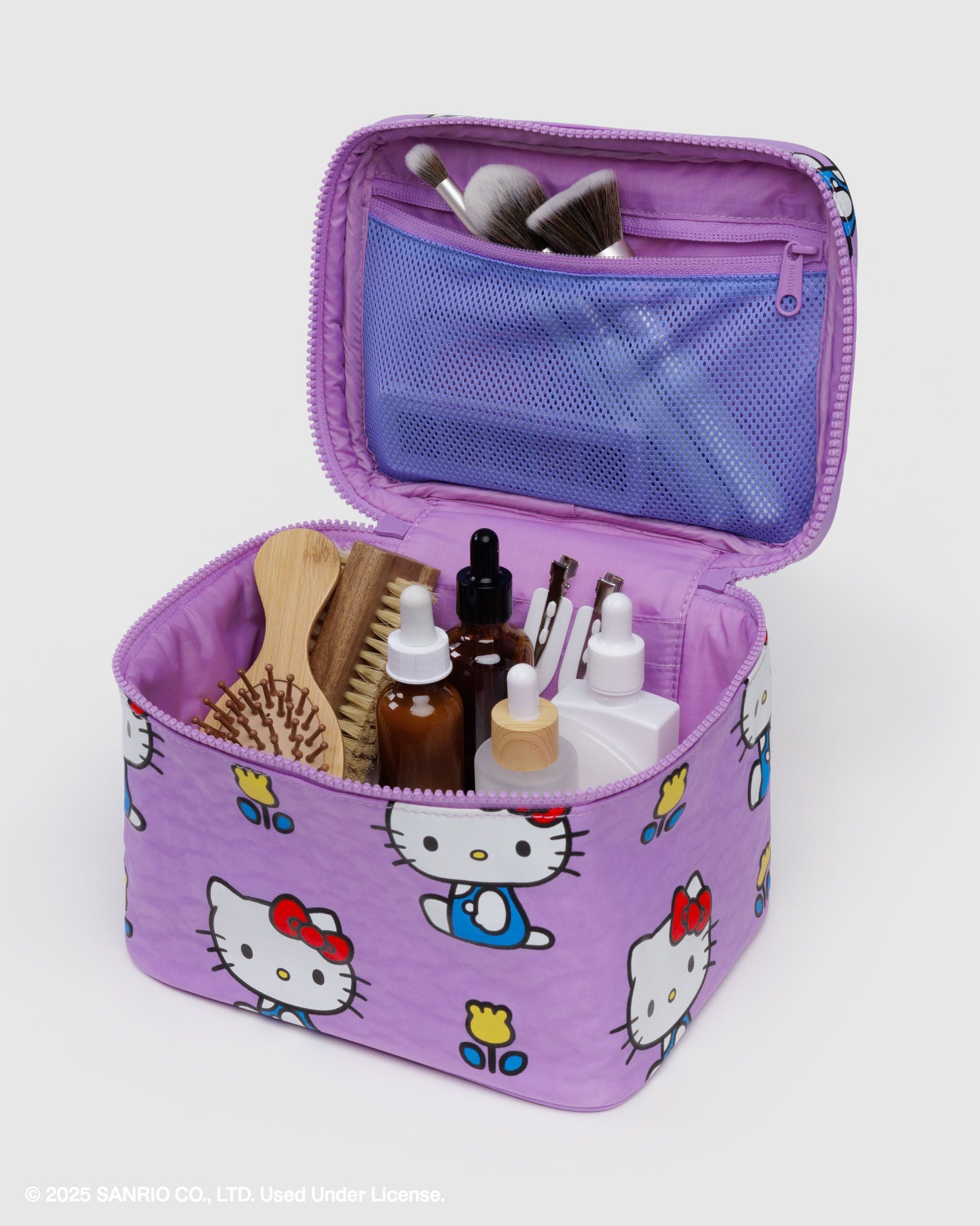 Large Cosmetic Case - Hello Kitty Pink - Image 2