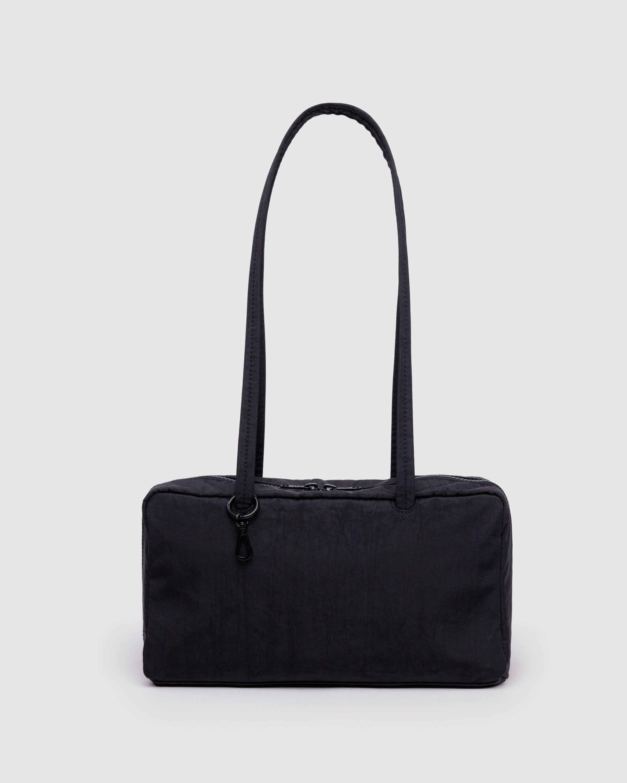 Nylon Bowler Bag - Black