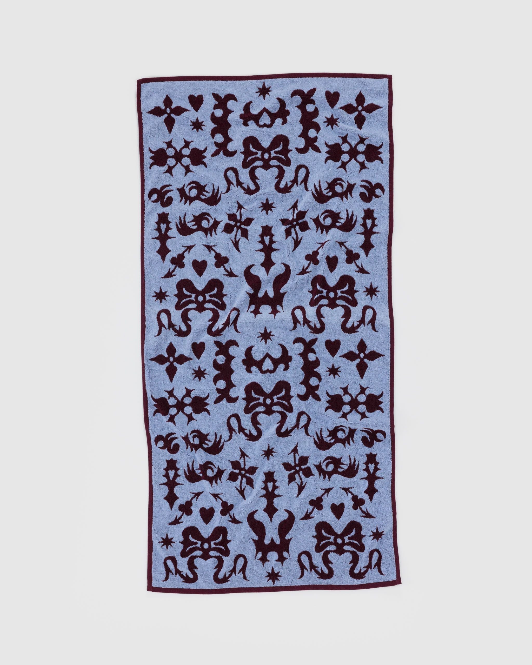 Bath Towel - Western Cut Outs
