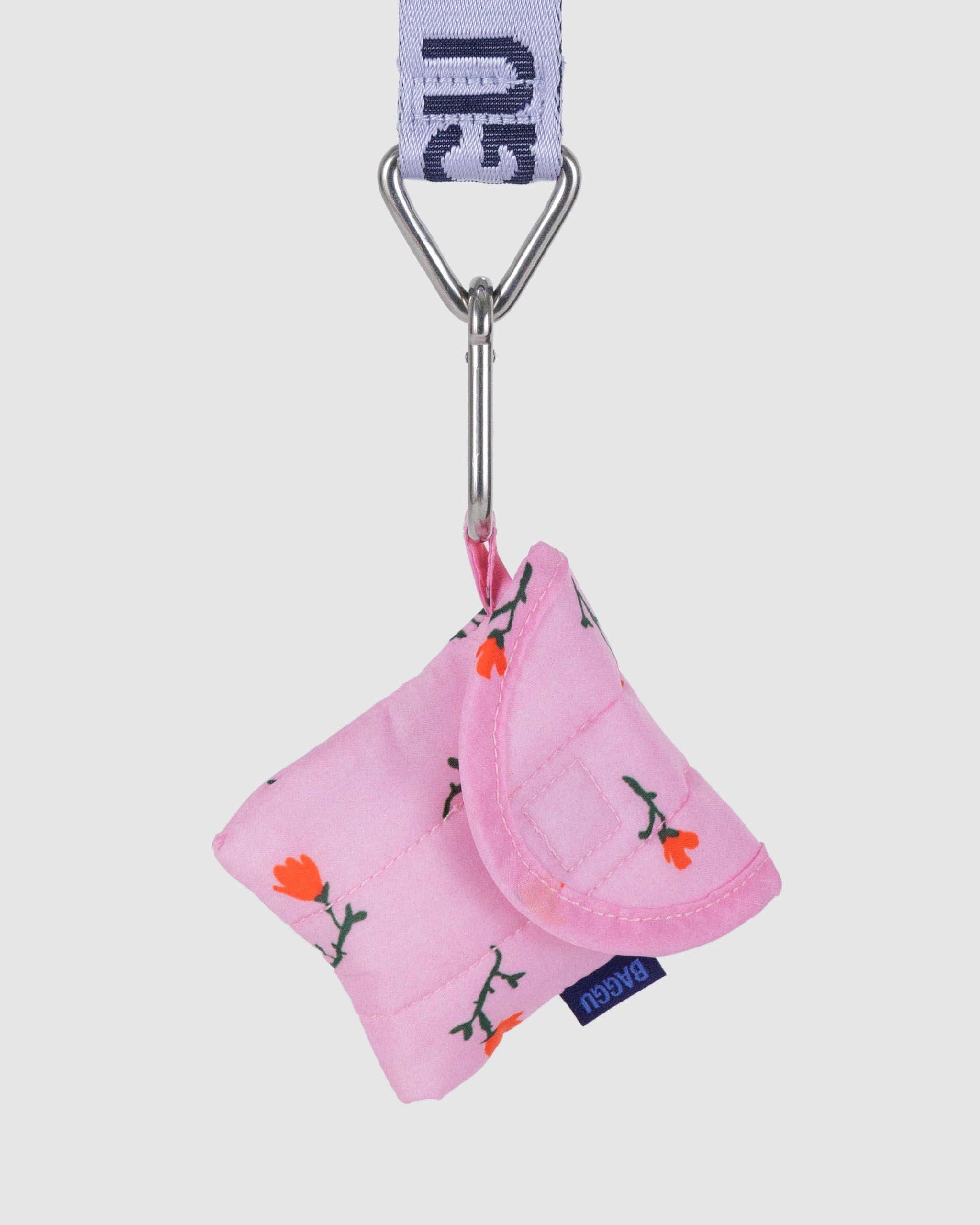 Puffy Earbuds Case - Painted Wildflower - Image 3