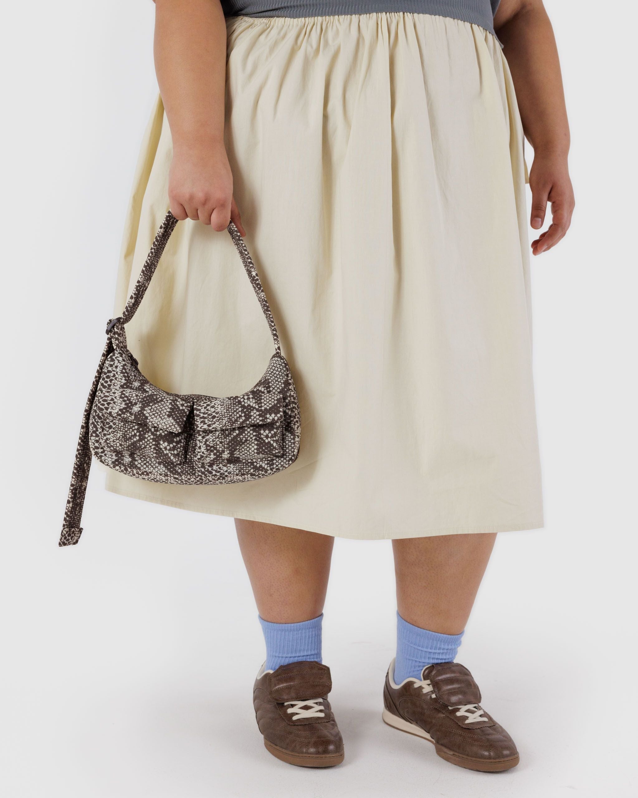 Cargo Shoulder Bag - Snakeskin - Image 3