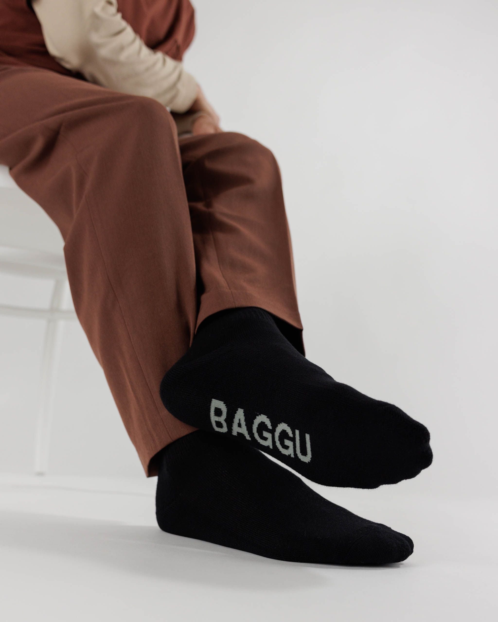 Ribbed Sock - Black