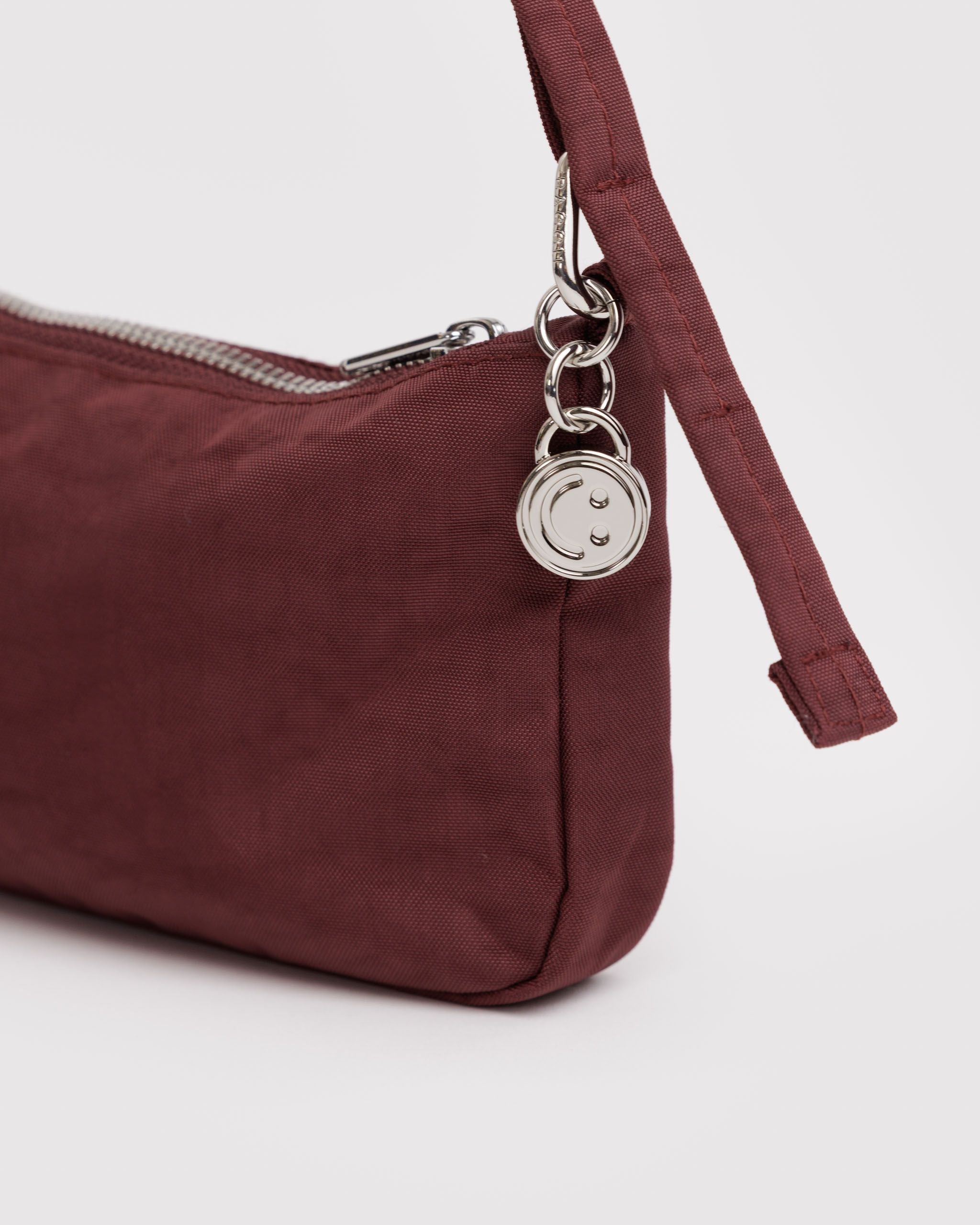 Nylon Pochette - Mahogany - Image 4