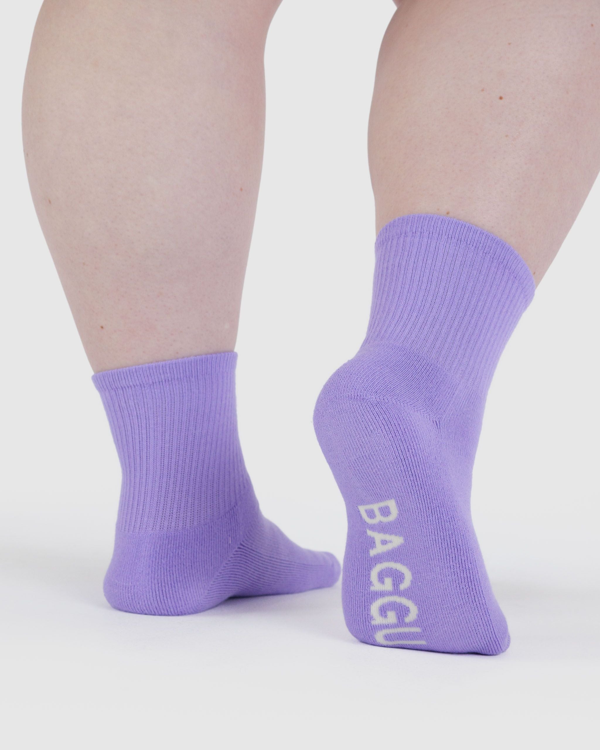 Ribbed Sock - Wisteria - Image 3